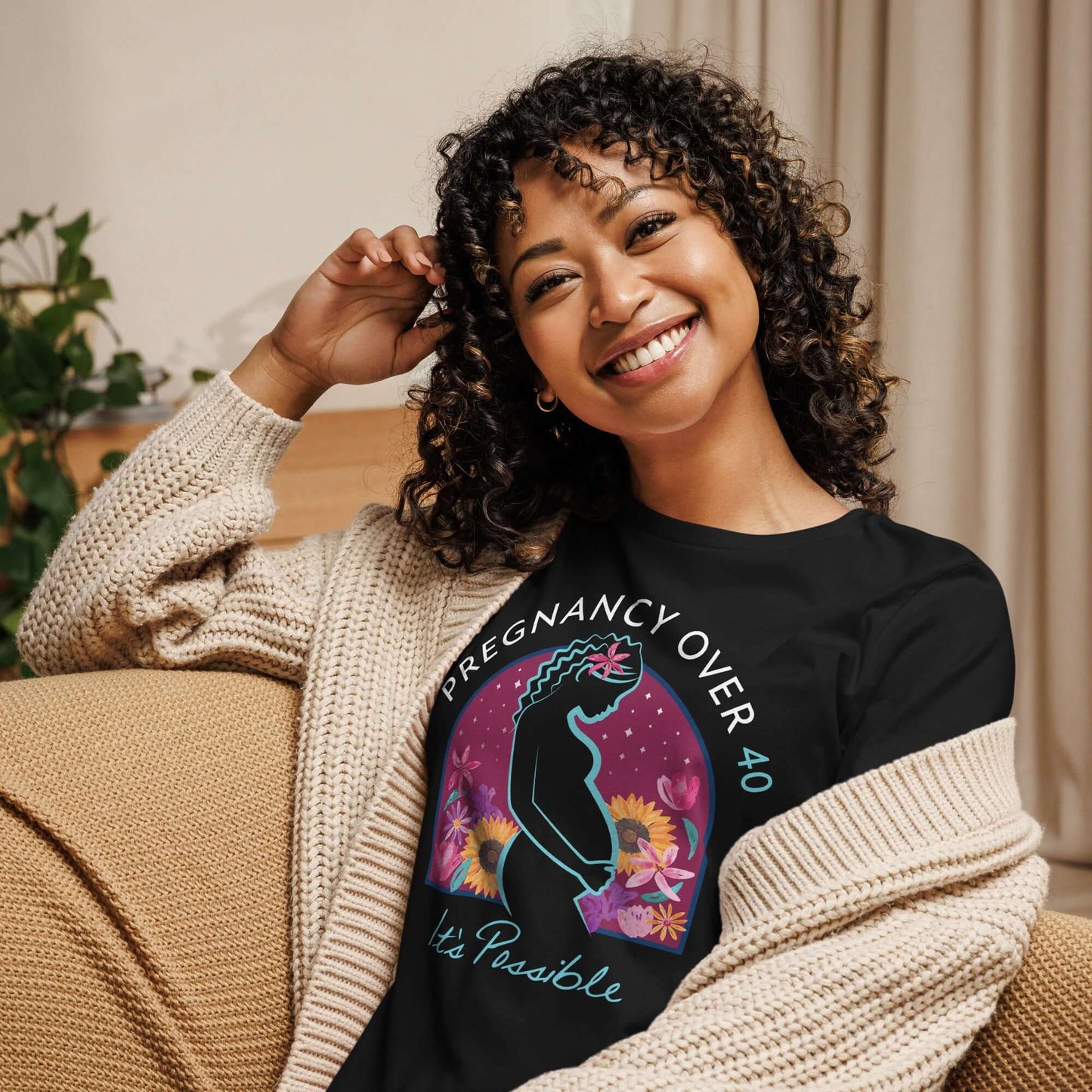 Motivational Shirt; Pregnancy is possible reminder; Pregnancy Shirt; Pregnancy journey; Pregnancy Over Forty Is Possible;