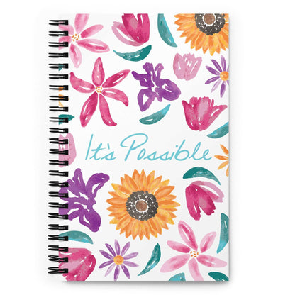 Motivational Notebook; Pregnancy is possible reminder; Pregnancy notebook; Pregnancy journey notebook; Pregnancy Over Forty Is Possible;