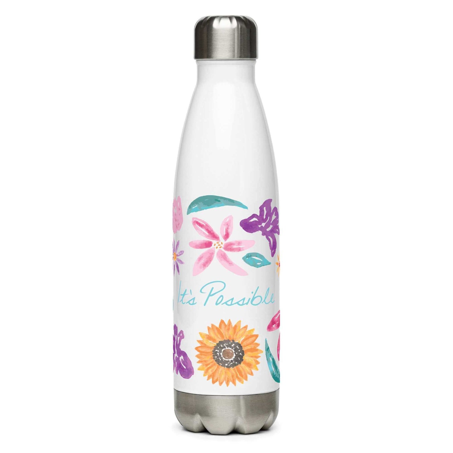 Motivational Steel Bottle; Pregnancy is possible reminder; Pregnancy Bottle; Pregnancy journey; Pregnancy Over Forty Is Possible;